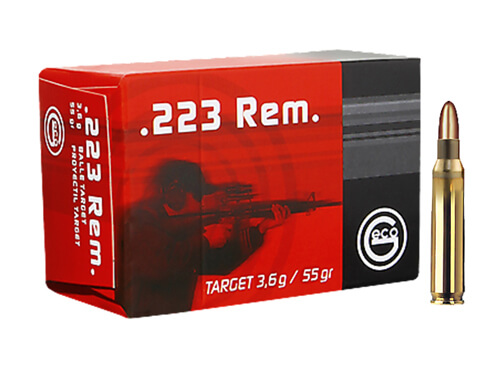Патрон  к.223Rem, FMJ Geco Target (3,6г.)