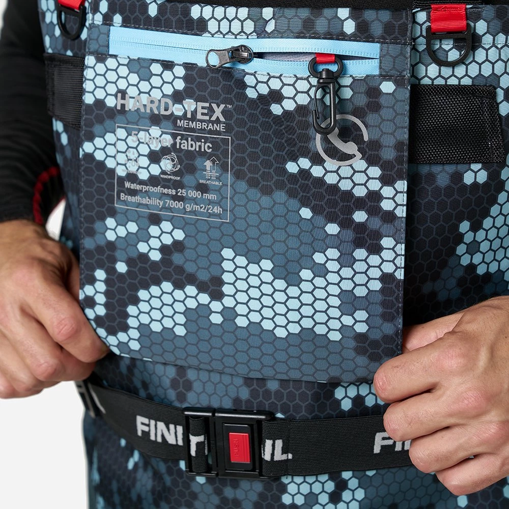 Вейдерсы Enduro BF Camo Grey, "дышащий" полиэстер