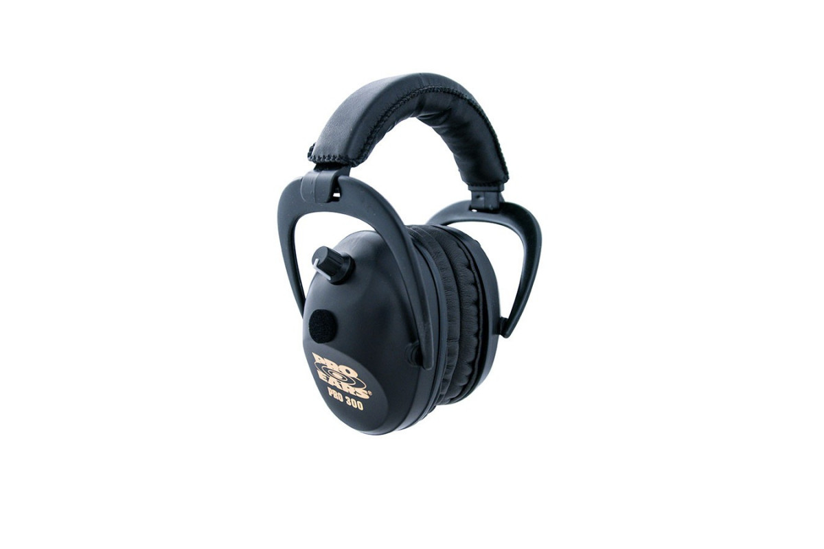 Наушники активные Pro-300 (черн., стерео, склад.)